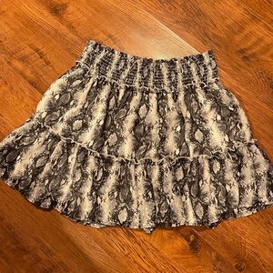 Cute snakeskin skirt for arula formally known as a beautiful soul